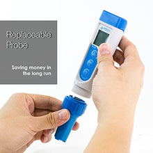 Load image into Gallery viewer, APERA INSTRUMENTS AI316 Premium Series PC60 5-in-1 Waterproof pH/EC (Conductivity) /TDS (ppm) /Salinity (ppt) /Temp. Multi-Parameter Pocket Tester Kit
