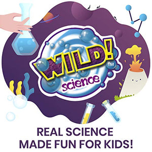 WILD! Science Test Tube Chemistry Lab - 50+ Fun Experiments and Reactions - Science Kits for Kids Age 8-12 - STEM Projects - Chemistry Set
