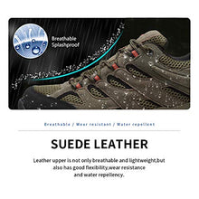 Load image into Gallery viewer, FANTURE Men's Lightweight Hiking Shoes Camping Shoes Outdoor Sneakers U419FSYDX002-Mixed Olives suede-46
