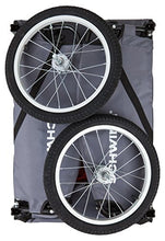 Load image into Gallery viewer, Schwinn Day Tripper Cargo Bike Trailer, Folding Frame, Quick Release Wheels, Red/Grey

