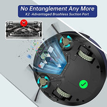Load image into Gallery viewer, OKP Life K2 Robot Vacuum Cleaner 1800 mAh, Blue
