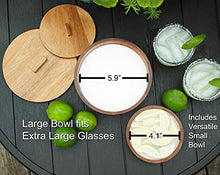 Load image into Gallery viewer, Margarita Salt Rimmer Set - Margarita Gift Set - Salt Rimmer for Cocktails - Glass Rimmer for Cocktails - Bar Sugar Rimmers for Drinks - Glass not included
