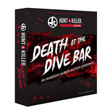 Load image into Gallery viewer, Hunt A Killer Death at The Dive Bar, Immersive Murder Mystery Game -Take on the Unsolved Case as an Independent Challenge, for Date Night or with Family &amp; Friends as Detectives for Game Night, Age 14+
