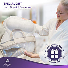 Load image into Gallery viewer, Bath Pillow Luxury Bathtub Pillow, Ergonomic Bath Pillows for Tub Neck and Back Support, Bath Tub Pillow Rest 3D Air Mesh Breathable Bath Accessories for Women &amp; Men, Spa Pillow, Powerful Suction Cups
