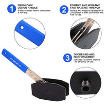 Load image into Gallery viewer, Spurtar Brake Caliper Press Tool, Brake Caliper Tool Spreader, 4 in 1 Universal Disc Brake Caliper Compression Tool Ratchet Piston Spreader Automotive Tools for Car Brake Repair &amp; Instalation Blue

