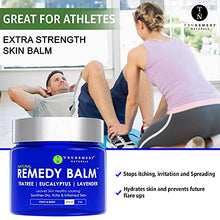 Load image into Gallery viewer, Remedy Tea Tree Oil Balm - Cream for Athletes Foot, Jock Itch, Ringworm, Eczema, Nail Issues, Rash, Skin Irritation - Ointment for Dry, Itchy Skin - Foot &amp; Body Balm with Lavender &amp; Eucalyptus - 2 Oz
