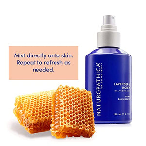 Naturopathica Aloe Cleansing Gel (5 oz.) & Lavender Honey Balancing Mist (4 oz.) Set - Gentle Facial Cleanser, Toner, Balancer