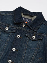Load image into Gallery viewer, The Children's Place Baby Boys Denim Jacket, DK STONEDM 1262, 3T
