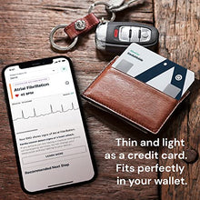 Load image into Gallery viewer, KardiaMobile Card Personal EKG Monitor – Fits in Your Wallet – Detects AFib and Irregular Arrhythmias – Instant Results in 30 Seconds – Easy to Use – Works with Most Smartphones - FSA/HSA Eligible
