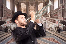 Load image into Gallery viewer, EASTROCK Bb Trumpet Standard Trumpet Set with Carrying Case,Gloves, 7C Mouthpiece and Cleaning Kit (Nickel Plated)

