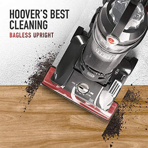 Hoover UH72625 WindTunnel 3 Max Performance Upright Vacuum Cleaner, HEPA Media Filtration and Powerful Suction for Pet Hair, Red