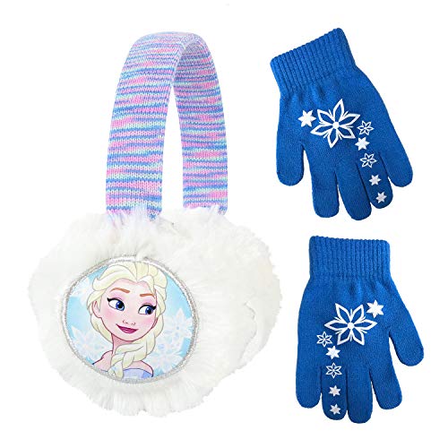 Disney Frozen II Elsa Earmuff and Glove Set [4015] Blue