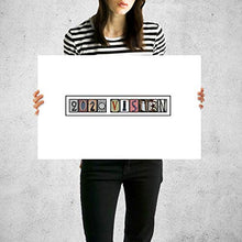 Load image into Gallery viewer, Katie Doodle Vision Board Supplies - Great Addition to Dream Vision Board Kit for Men Women Kids Adults - Supplies Includes 2020 Vision Inspirational Wall Art Poster, 11x17 [Unframed]
