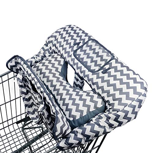 BabysDrive Shopping Cart Cover for Baby, with Cushion Included, High Chair Cover, Large Size, Loaded with Baby-Friendly Features, Fits All Shopping Carts