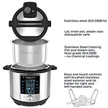 Load image into Gallery viewer, Instant Pot Max Pressure Cooker 9 in 1, Best for Canning with 15PSI and Sterilizer, 6 Qt
