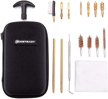 Load image into Gallery viewer, Universal Handgun Cleaning kit .22,.357,.38,9mm,.45 Caliber Pistol Cleaning Kit Bronze Bore Brush and Brass Jag Adapter BOOSTEADY
