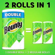 Load image into Gallery viewer, Bounty 74728 Select-a-Size Paper Towels, 2-Ply, White, 5.9 x 11, 83 Sheets/Roll, 8 Rolls/CT
