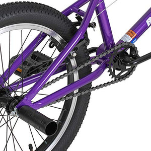 Hiland 20 Inch Kids Bike BMX Bicycles Freestyle for Boys Teenagers Purple