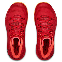 Load image into Gallery viewer, Under Armour Men's HOVR Havoc 2 Basketball Shoe, Red (600)/Glow Orange, 10.5
