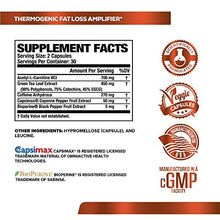 Load image into Gallery viewer, Burn-XT Thermogenic Fat Burner - Weight Loss Supplement, Appetite Suppressant, &amp; Energy Booster - Premium Fat Burning Acetyl L-Carnitine, Green Tea Extract, &amp; More - 60 Natural Veggie Diet Pills
