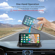Load image into Gallery viewer, IPOW Anti-Slip Silicone Car Phone Dashboard Pad Mat,Hands-Free Cell Phone Holder for Car/Home/Office Compatible with iPhone 7 7P 6s 6 X XS 8 8P 5S,Galaxy S8 S7 S6 S5, Google Nexus
