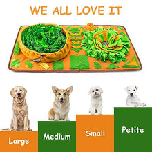 Load image into Gallery viewer, AWOOF Snuffle Mat for Large Dogs, Interactive Dog Puzzle Toys, Enrichment Snuffle Mats Feed Games Encourages Natural Foraging Skills for Cats Dogs Bowl Travel Use, Dog Treat Dispenser Stress Relief

