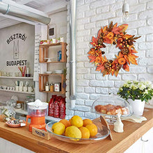 Load image into Gallery viewer, wonuu Fall Wreaths for Front Door 22 Inch Home Wall Decor Handcrafted Boxwood Base for Halloween Thanksgiving Day Autumn
