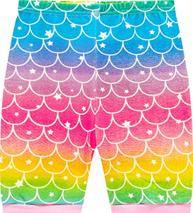 Summer Unicorn Pajamas for Girls Short Sleeve Mermaid Pjs Toddler Kids Clothes Cotton Sleepwear Size 6