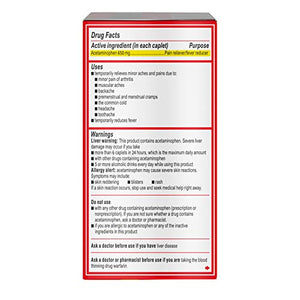 Tylenol 8 Hour Arthritis Pain Tablets with Acetaminophen for Joint Pain, 100 ct