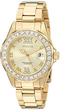 Load image into Gallery viewer, Invicta Women's 15252 Pro Diver Gold Dial Gold-Plated Stainless Steel Watch
