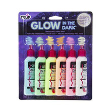 Load image into Gallery viewer, Tulip Dimensional Glow Fabric Paint, 6-Pack
