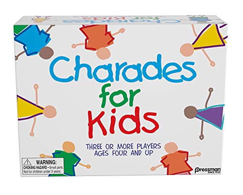 Pressman Charades for Kids -- The 'No Reading Required' Family Game, 5