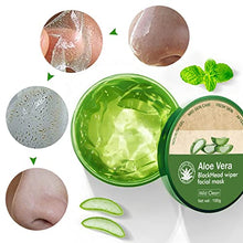 Load image into Gallery viewer, Aloe Vera Peel Off Blackhead Remover Mask - Peel Off Face Masks Whitehead Removal, Aloe Vera Extract Facial Mask, Oil Control Cleaning Face - Facial Moisturizing, Moisture Skin
