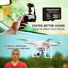 Load image into Gallery viewer, Gigastone 32GB 10-Pack Micro SD Card, Full HD Video, Surveillance Security Cam Action Camera Drone, 90MB/s Micro SDHC UHS-I U1 C10 Class 10
