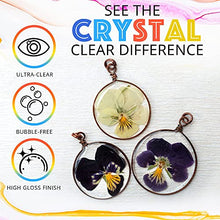 Load image into Gallery viewer, CRAFT RESIN Epoxy Resin Kit - Crystal Clear Resin &amp; Hardener for Jewelry, Countertop, Crafts, &amp; Art Resin Molds - Food Safe, Self Leveling with Gloss, UV &amp; Heat Resistant, No Bubble &amp; Yellowing 34Oz
