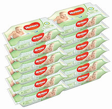 Load image into Gallery viewer, Huggies Baby Wipes Natural Care with Aloe Vera, 56 Count, Pack of 12, Total 672 Wipes
