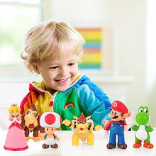 Load image into Gallery viewer, 6 Pack 5.1inch Cartoon Movie Figures Toys, Super Character Action Figures for Kids, Collectible Figurine Gifts Decoration Figures Toy
