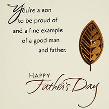 Load image into Gallery viewer, Hallmark Father's Day Card for Son (A Fine Example of a Good Man)

