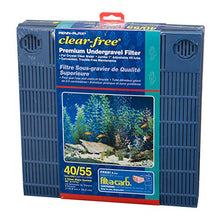 Load image into Gallery viewer, Penn Plax Premium Under Gravel Filter System - for 40-55 Gallon Fish Tanks &amp; Aquariums, Blue (CFU55)
