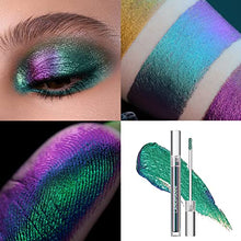 Load image into Gallery viewer, LANGMANNI 6 Matte Lipstick with 6 Lipliners Cosmetics Makeup Gift for Girls(12PCS)+Liquid Chameleon Eyeshadow（Peacock）
