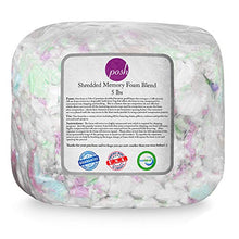 Load image into Gallery viewer, Posh Creations Foam Filling Bean Bag Refill, 5lbs, Multi-Color
