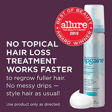 Load image into Gallery viewer, Women&#39;s Rogaine 5% Minoxidil Foam for Hair Thinning and Loss, Topical Treatment for Women’s Hair Regrowth, 4-Month Supply
