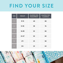 Load image into Gallery viewer, The Honest Company, Club Box, Clean Conscious Diapers, Sky's the Limit + Wingin It, Size 6, 44 Count (Packaging + Print May Vary)
