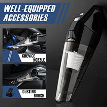 Load image into Gallery viewer, VacLife Handheld Vacuum Cordless, Portable Home &amp; Car Vacuum with Cordless Design, Hand Vacuum Cordless with Rechargeable Battery, Reusable Filter &amp; LED Light, Model: VL756, Silver (VL756)
