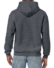 Load image into Gallery viewer, Gildan Mens -Fleece Hooded -Sweatshirt, Style G18500, Dark Heather, Large
