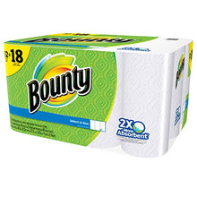 Load image into Gallery viewer, Bounty Select-A-Size Paper Towels, White, Giant Roll - 12 pk
