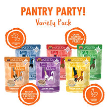 Load image into Gallery viewer, Weruva Cats in the Kitchen, Pantry Party Pouch Variety Pack in Gravy Cat Food, 3oz Pouch (Pack of 12)
