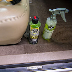Chemical Guys CWS20316 Oxygen-Infused Concentrated Foaming Citrus Fabric Clean Carpet & Upholstery Cleaner (Car Carpets, Seats & Floor Mats), 16 fl. Oz