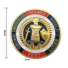 Load image into Gallery viewer, Armor of God Challenge Coin,Prayer Commemorative Coin
