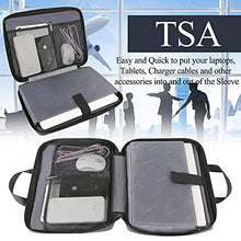 Load image into Gallery viewer, Ytonet Laptop Case, 15.6 inch TSA Laptop Sleeve Water Resistant Durable Computer Carrying Case for 15.6 inch HP, Dell, Lenovo, Asus Notebook, Gifts for Men Women, Grey
